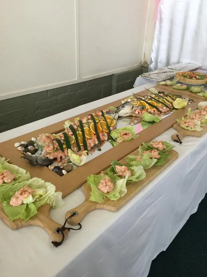 A generous grazing table arranged for guests